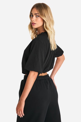 Crop Top - Zwart
