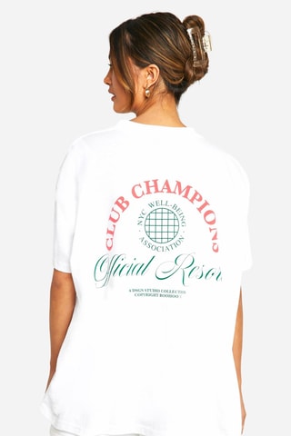 Oversized T-shirt - Wit