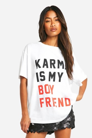 Oversized T-shirt - Wit