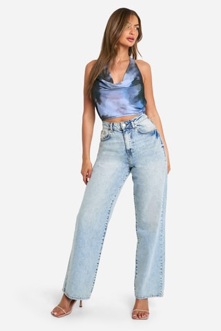 Crop Top - Lichtblauw