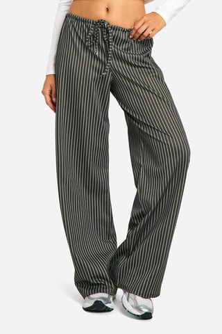 Broek Wide Legs - Kaki