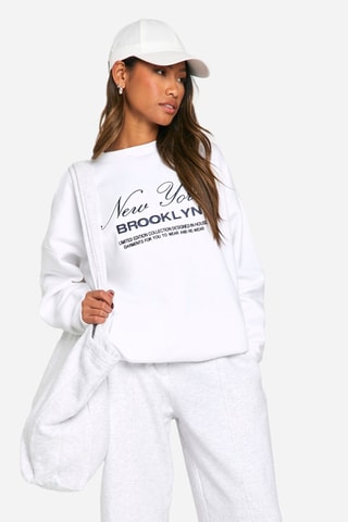 Oversized sweater - Ecru
