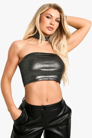 Crop Top - Zwart