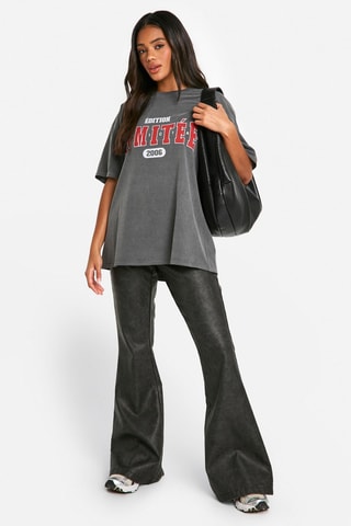 Oversized T-shirt - Donkergrijs