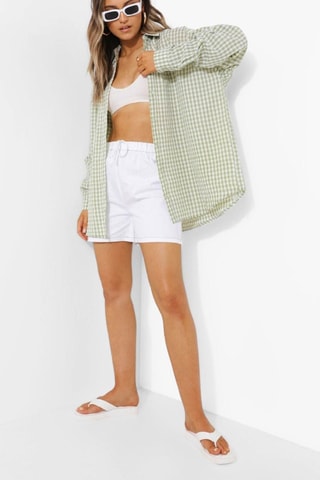 Oversized Overhemd - Groen