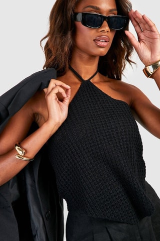 Crop Top - Zwart