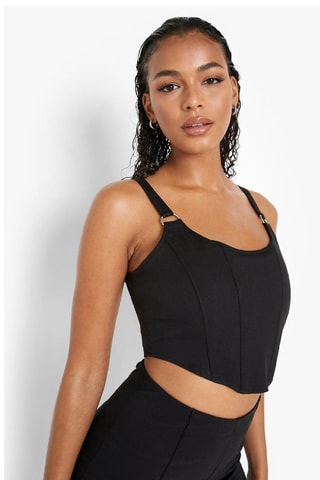 Crop Top - Zwart