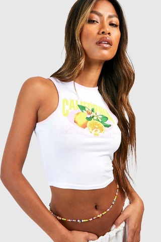 Crop Top - Wit