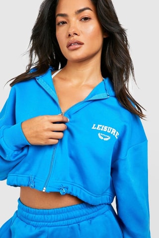 Sweater met Capuchon en Joggingbroek - Blauw