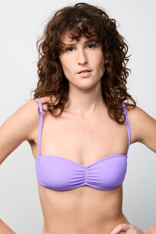 Haut de maillot Mauve