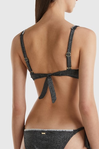 Haut de maillot - Noir chiné