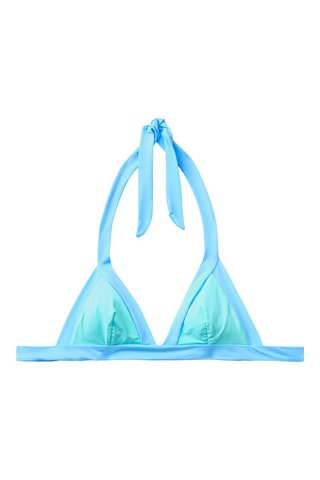 Haut de maillot - Turquoise et ciel