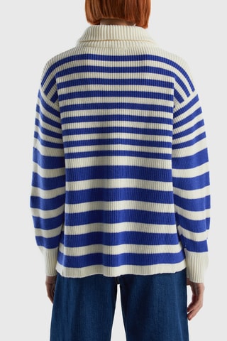 Pull en laine - Bleu