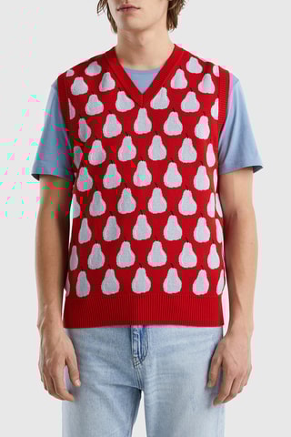 Gilet sans manches - Rouge