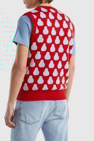 Gilet sans manches - Rouge