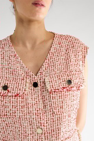 Gilet sans manches - Rose