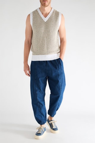 Pantalon casual - Bleu