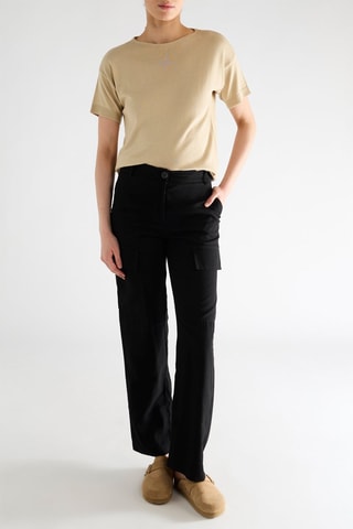 Pantalon droit - Noir