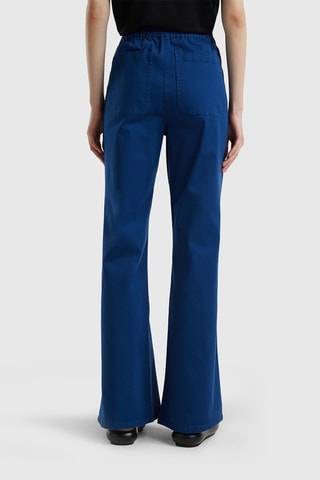 Jean wide legs Bleu roi