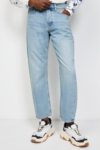 Jean droit Bleu