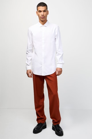 Pantalon droit Marron clair
