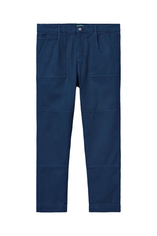 Pantalon droit 7/8 Bleu marine