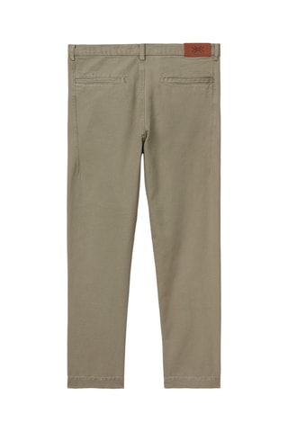 Pantalon droit 7/8 Marron