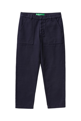 Pantalon slim Bleu marine