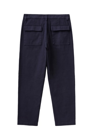 Pantalon slim Bleu marine