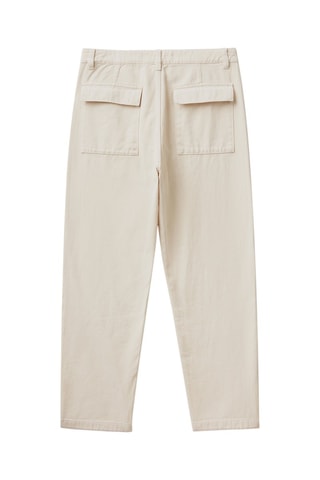 Pantalon slim Beige