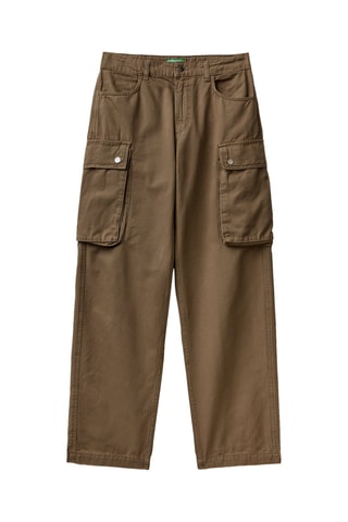 Pantalon cargo Marron