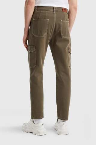 Pantalon cargo Kaki