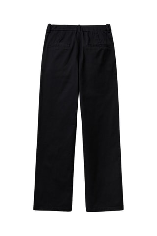 Pantalon wide legs taille haute Noir