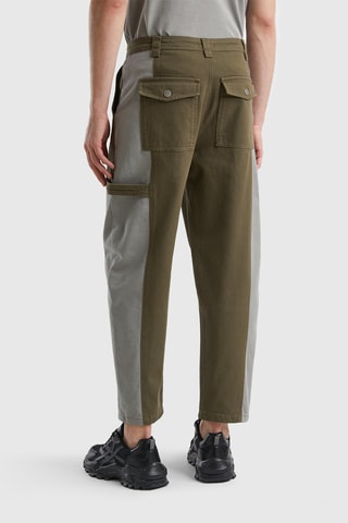 Pantalon droit 7/8 Gris