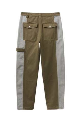 Pantalon droit 7/8 Gris