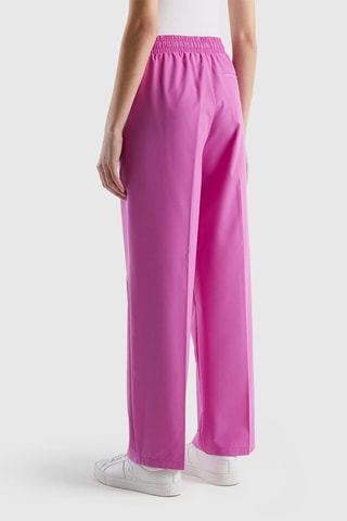 Pantalon droit Fuchsia