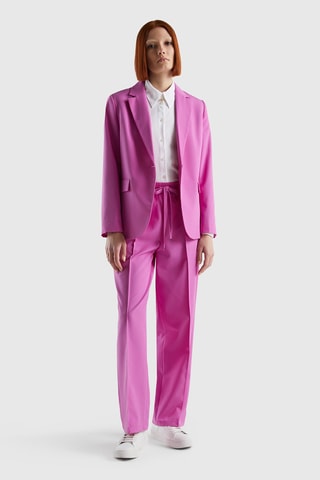 Pantalon droit Fuchsia