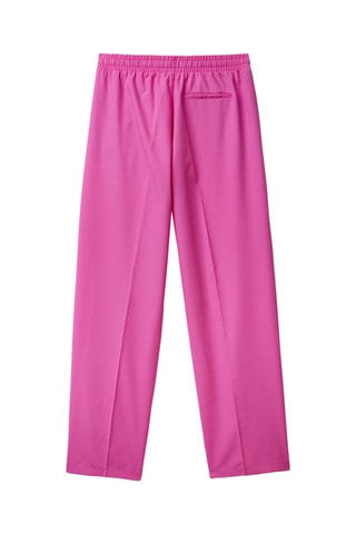 Pantalon droit Fuchsia