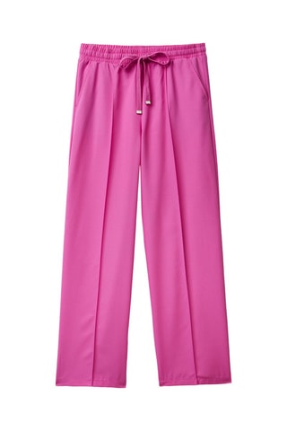 Pantalon droit Fuchsia