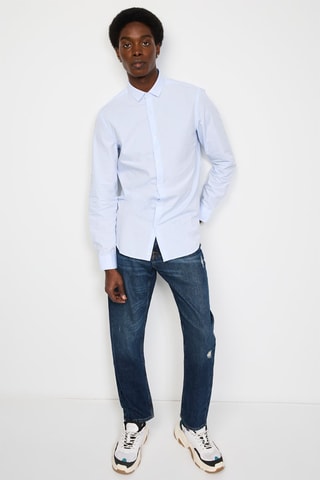 Jean droit Bleu
