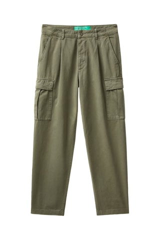 Pantalon droit Kaki