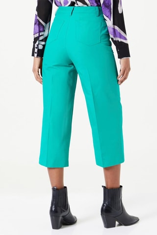Pantacourt taille haute - Vert