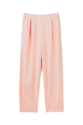 Pantalon en lin - Rose