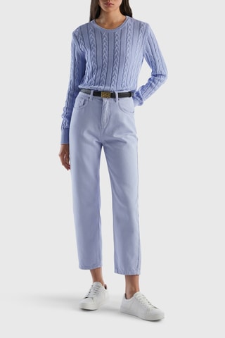 Pantalon 7/8 - Mauve