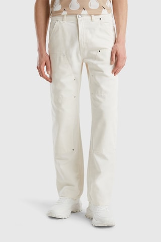 Pantalon cargo Blanc