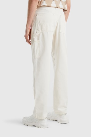 Pantalon cargo Blanc