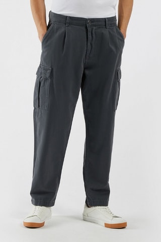 Pantalon cargo - Gris