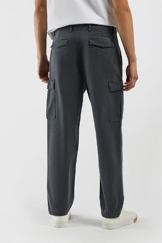 Pantalon cargo - Gris