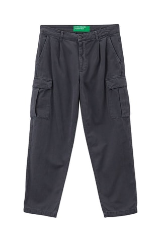 Pantalon cargo - Gris