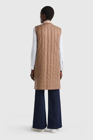 Veste longue Beige